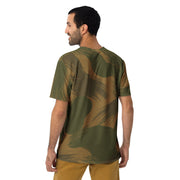 Denison Airborne Brushstroke Heritage CAMO Mens T-Shirt - Shirt - Tee