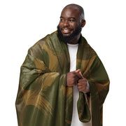 Denison Airborne Brushstroke Heritage CAMO Sherpa Blanket