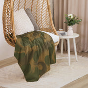 Denison Airborne Brushstroke Heritage CAMO Sherpa Blanket