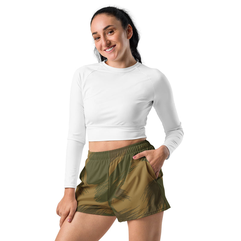 Denison Airborne Brushstroke Heritage CAMO Unisex Athletic Shorts