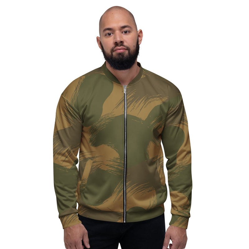 Denison Airborne Brushstroke Heritage CAMO Unisex Bomber Jacket