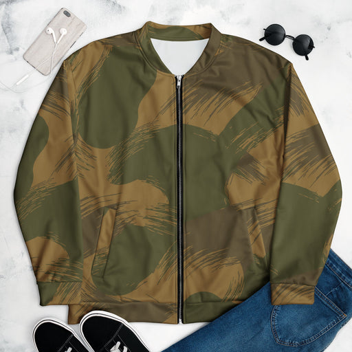 Denison Airborne Brushstroke Heritage CAMO Unisex Bomber Jacket - XS