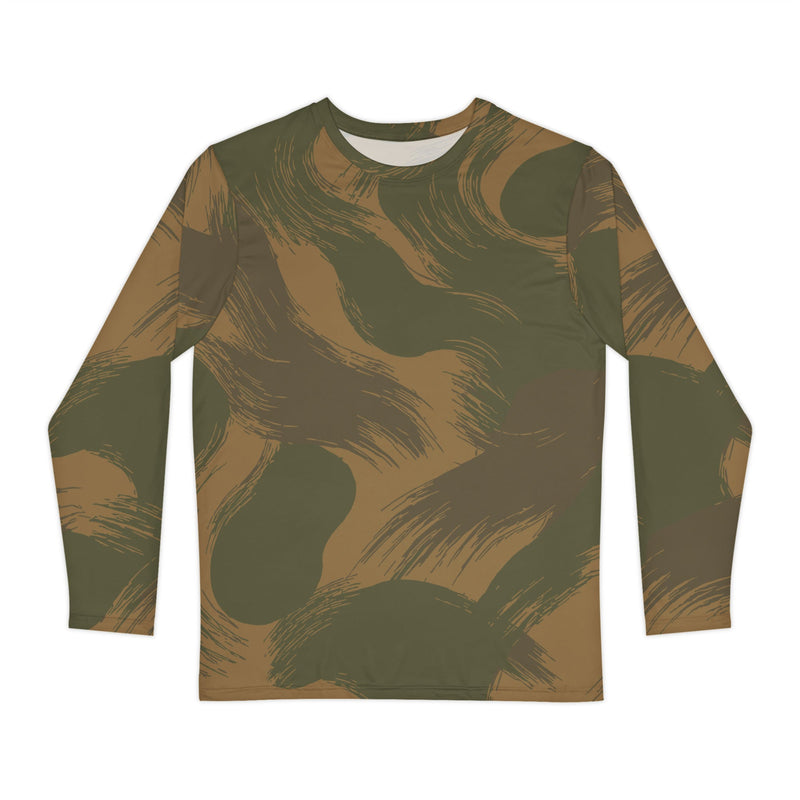 Denison Airborne Brushstroke Heritage CAMO Unisex Long-Sleeve Shirt - XS