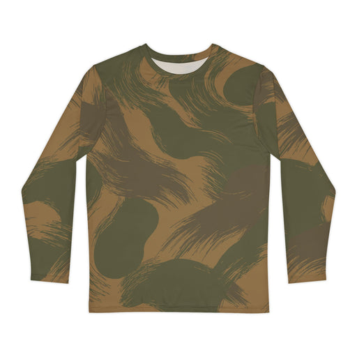 Denison Airborne Brushstroke Heritage CAMO Unisex Long-Sleeve Shirt - XS