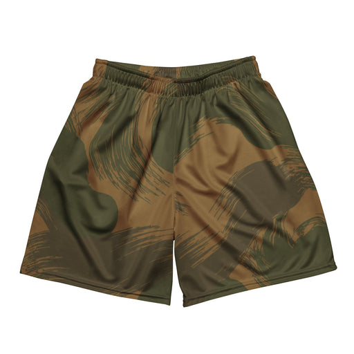 Denison Airborne Brushstroke Heritage CAMO Unisex Mesh Shorts - 2XS