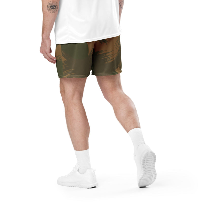 Denison Airborne Brushstroke Heritage CAMO Unisex Mesh Shorts