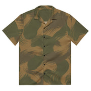 Denison Airborne Brushstroke Heritage CAMO Unisex Short-Sleeve Button Shirt - 2XS - Button-Up
