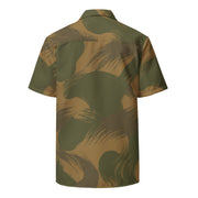 Denison Airborne Brushstroke Heritage CAMO Unisex Short-Sleeve Button Shirt - Button-Up