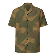 Denison Airborne Brushstroke Heritage CAMO Unisex Short-Sleeve Button Shirt - Button-Up
