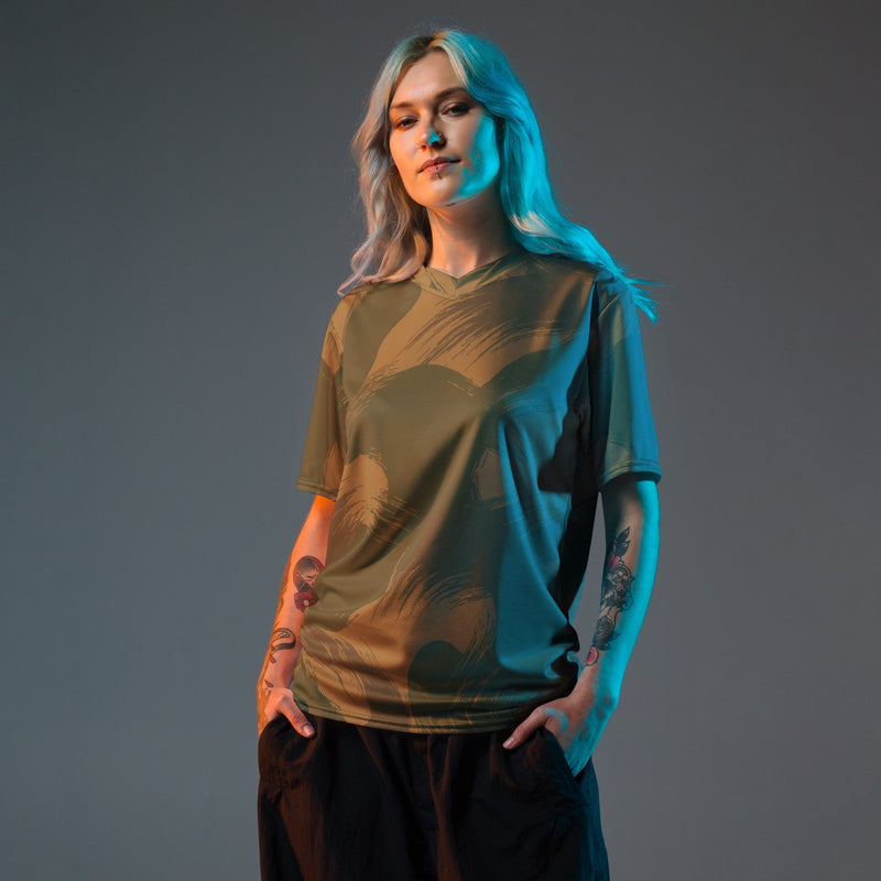 Denison Airborne Brushstroke Heritage CAMO Unisex Sports Jersey