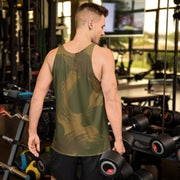 Denison Airborne Brushstroke Heritage CAMO Unisex Tank Top - Shirt
