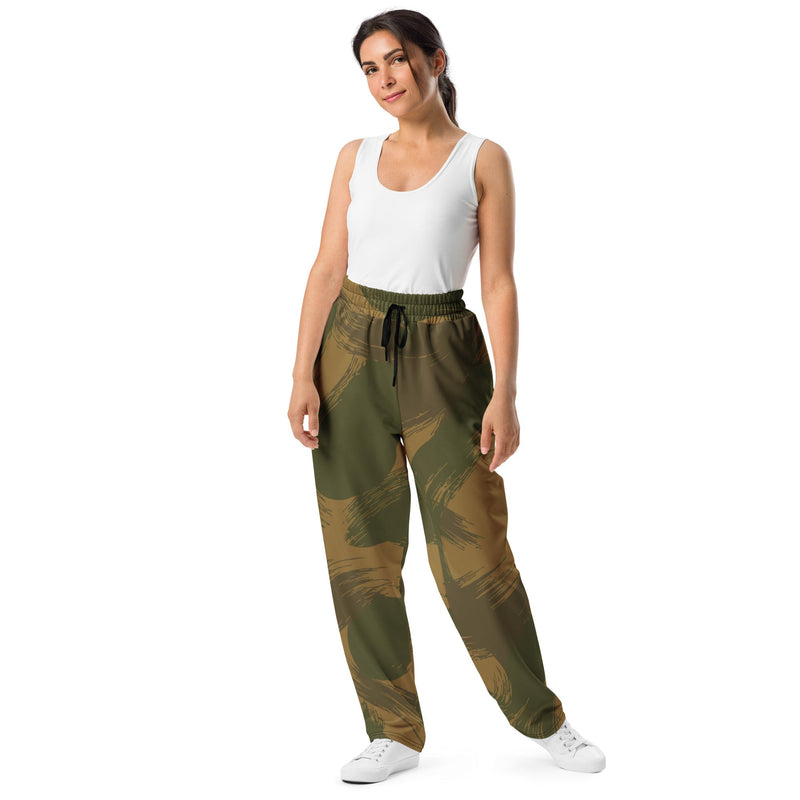 Denison Airborne Brushstroke Heritage CAMO Unisex Wide-Leg Joggers