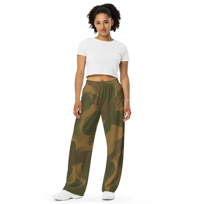 Denison Airborne Brushstroke Heritage CAMO Unisex Wide-Leg Leisure Pants - Pant