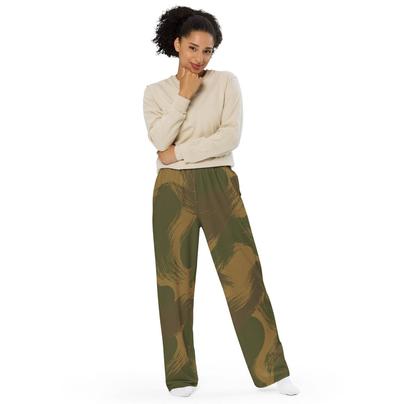 Denison Airborne Brushstroke Heritage CAMO Unisex Wide-Leg Leisure Pants - Pant