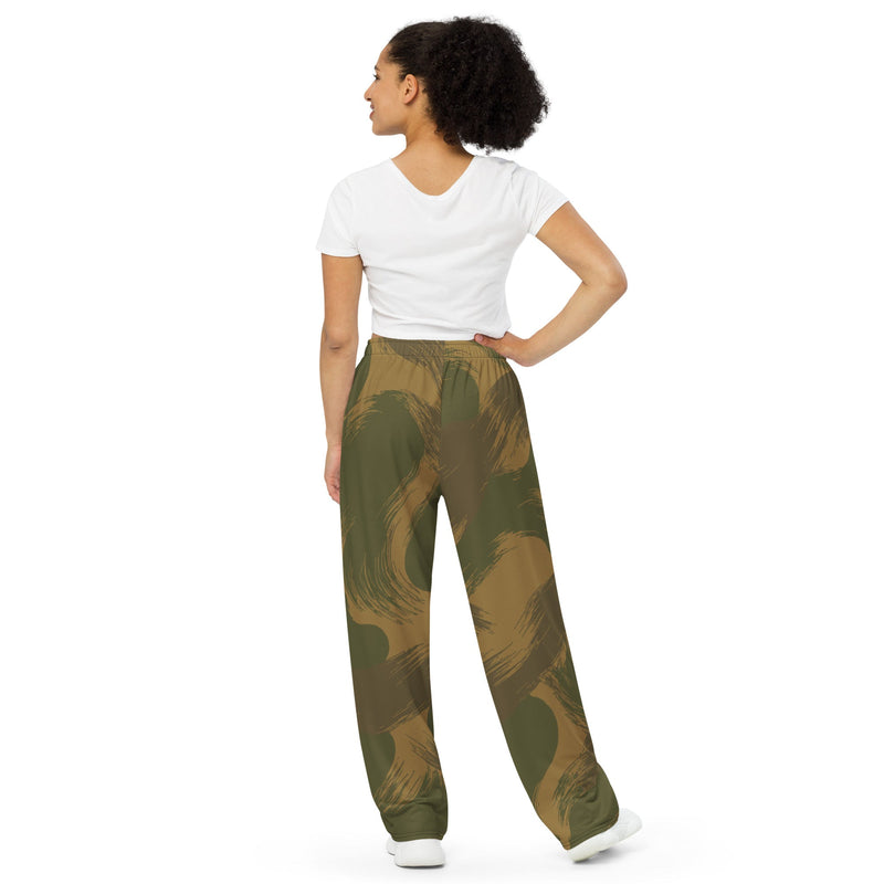 Denison Airborne Brushstroke Heritage CAMO Unisex Wide-Leg Leisure Pants - Pant