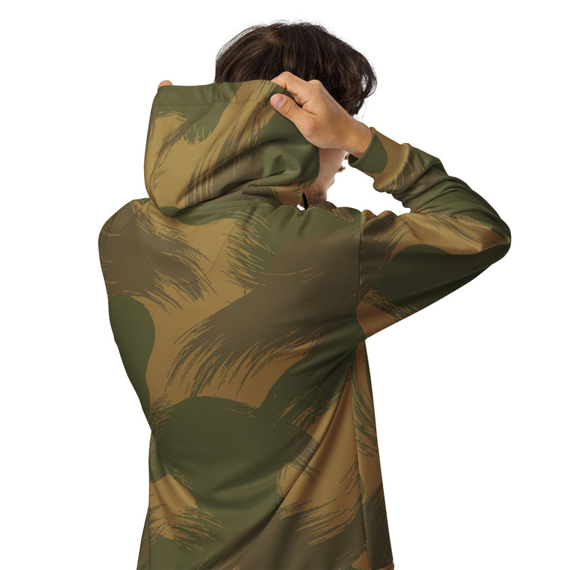 Denison Airborne Brushstroke Heritage CAMO Unisex Zip Hoodie