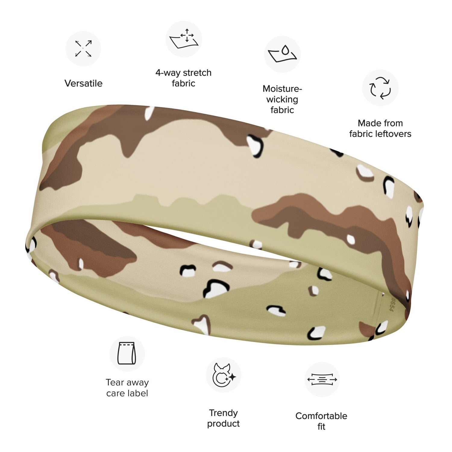 Desert Battle Dress Uniform (DBDU) CAMO Headband - Headbands