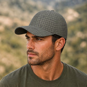 Desert Night Grid CAMO Snapback Ball Cap - U / White - Head