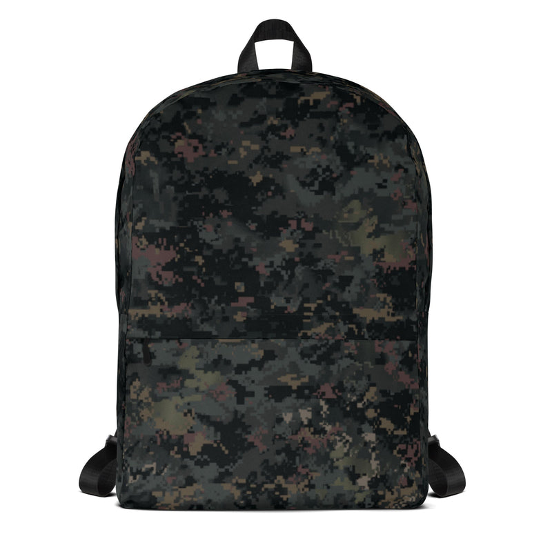 Digital Black Night Rust CAMO Backpack - Bag