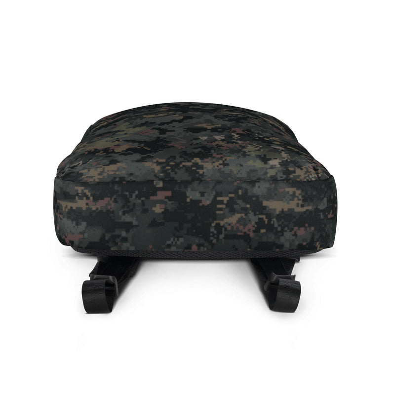 Digital Black Night Rust CAMO Backpack - Bag