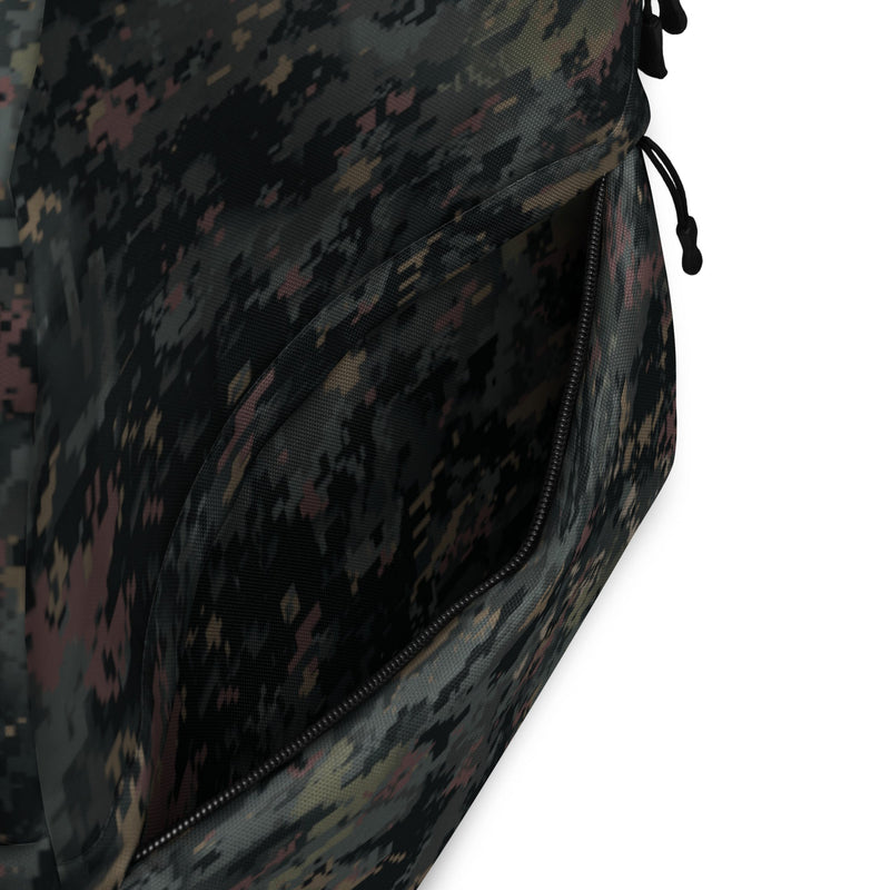 Digital Black Night Rust CAMO Backpack - Bag