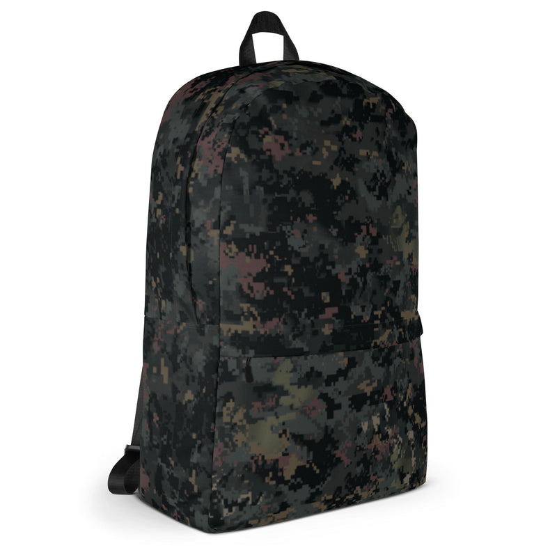 Digital Black Night Rust CAMO Backpack - Bag