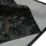Digital Black Night Rust CAMO Bandana - Head