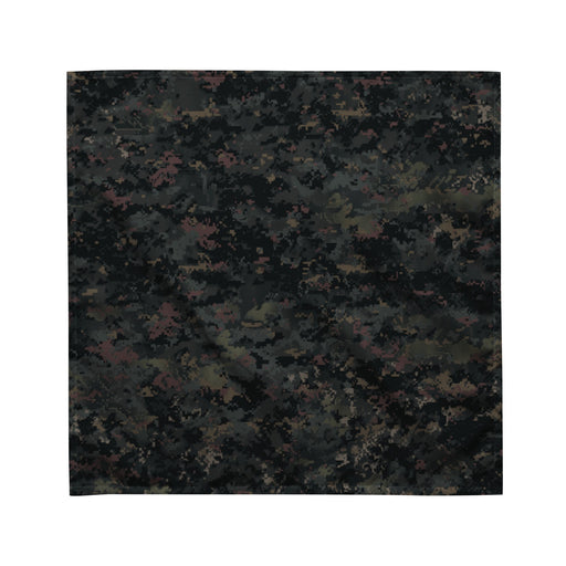 Digital Black Night Rust CAMO Bandana - M - Head