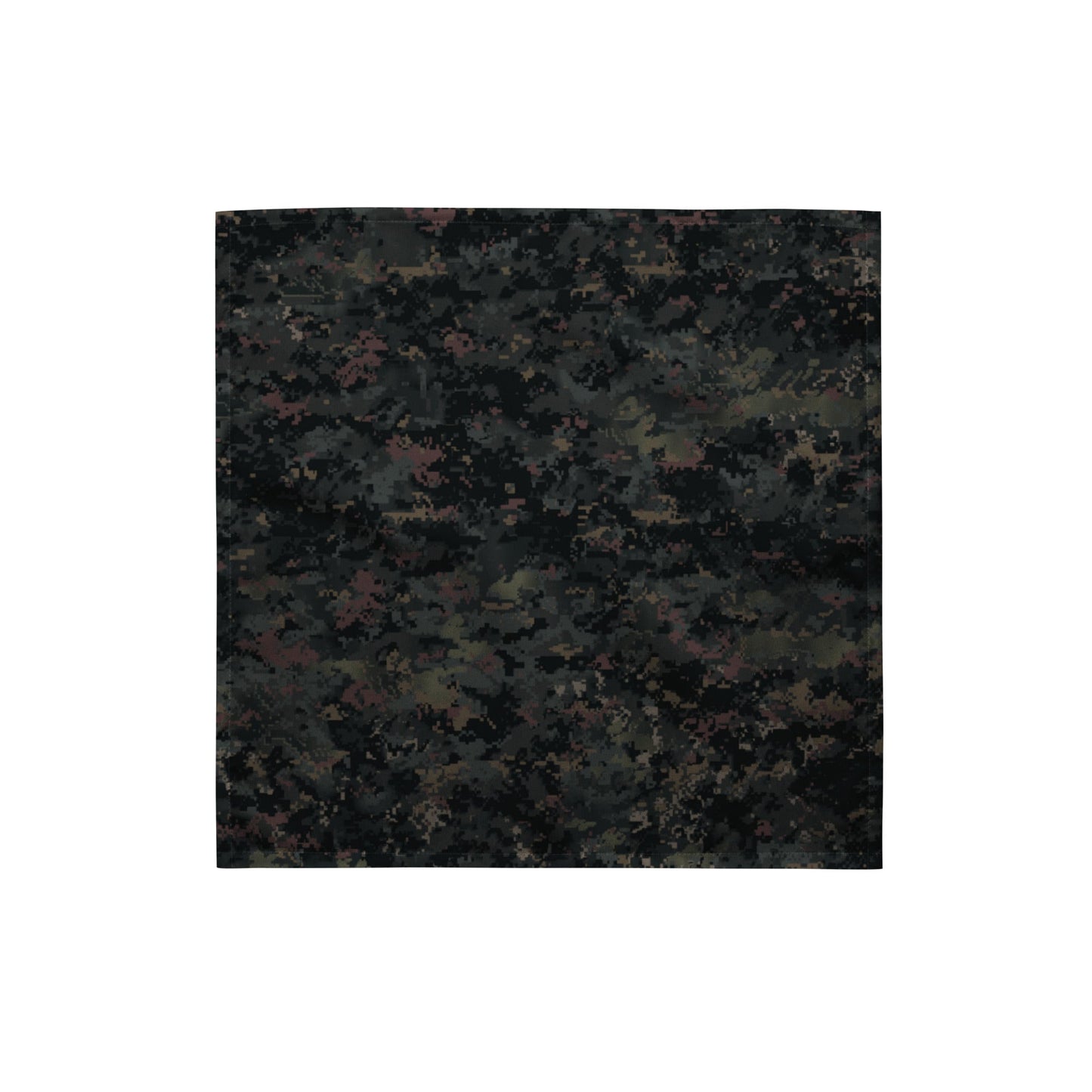 Digital Black Night Rust CAMO bandana - S - Bandana