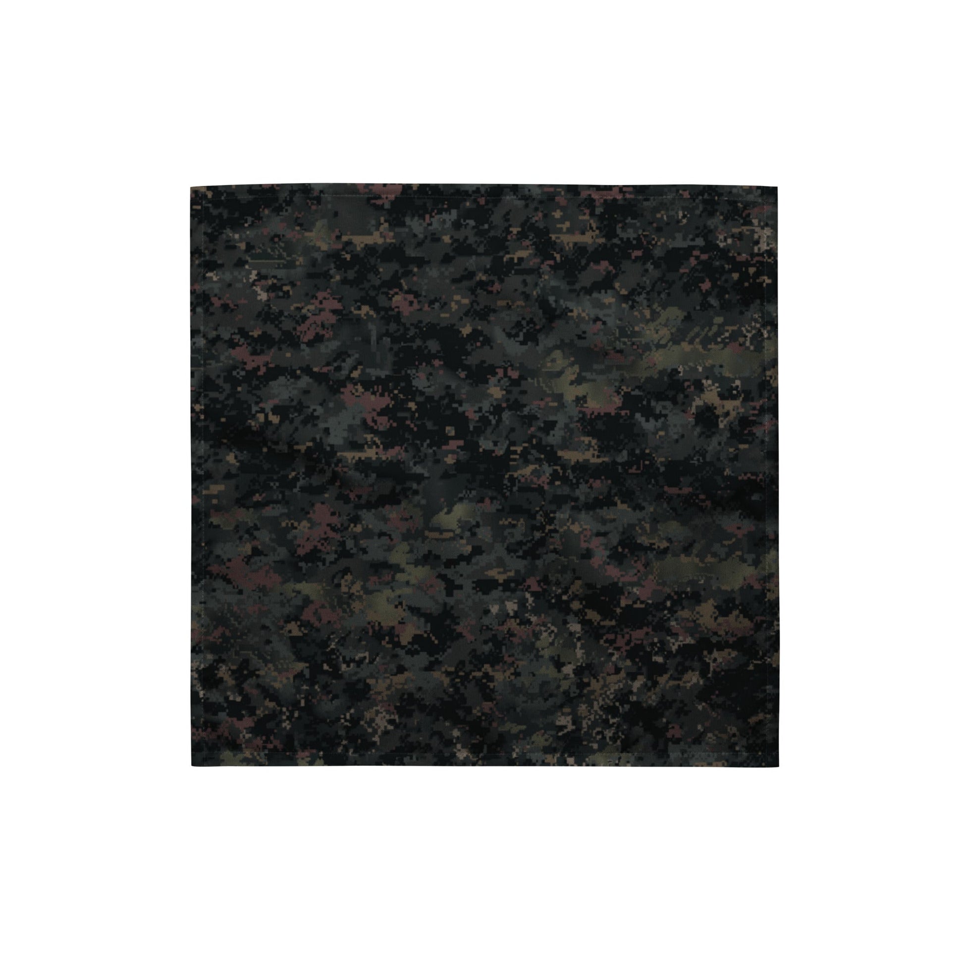 Digital Black Night Rust CAMO bandana - S - Bandana