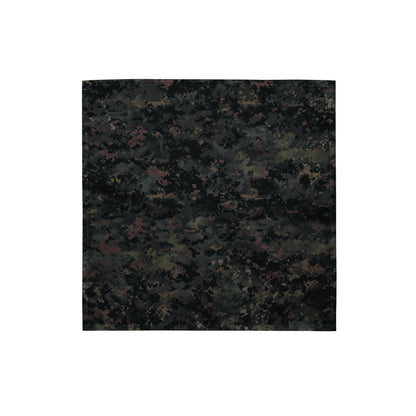 Digital Black Night Rust CAMO bandana - S - Bandana