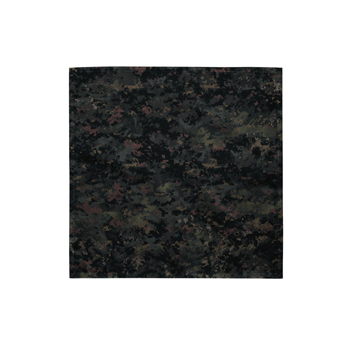 Digital Black Night Rust CAMO Bandana - S - Head