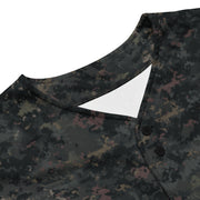 Digital Black Night Rust CAMO Unisex Baseball Jersey