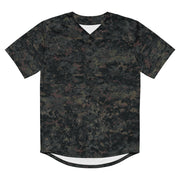 Digital Black Night Rust CAMO Unisex Baseball Jersey