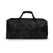 Digital Black Night Rust CAMO Duffle Bag