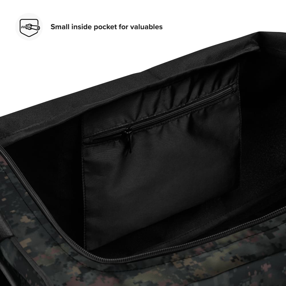 Digital Black Night Rust CAMO Duffle bag - Duffle Bag