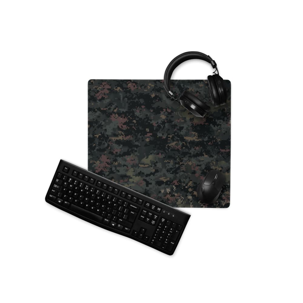 Digital Black Night Rust CAMO Gaming mouse pad - 18″×16″