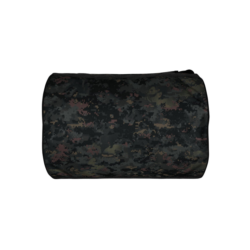 Digital Black Night Rust CAMO Gym Bag