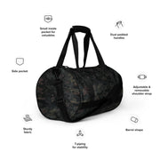 Digital Black Night Rust CAMO Gym Bag