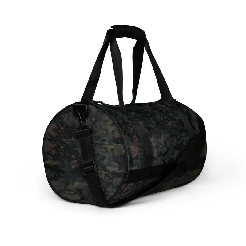 Digital Black Night Rust CAMO Gym Bag