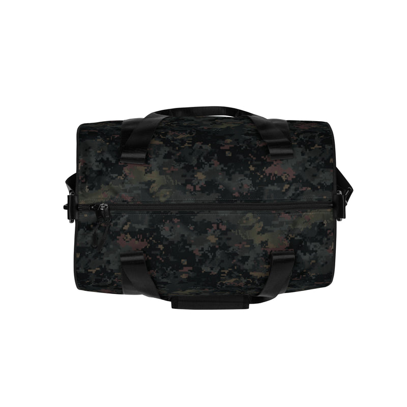 Digital Black Night Rust CAMO Gym Bag
