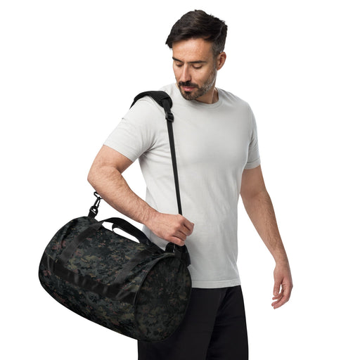 Digital Black Night Rust CAMO Gym Bag