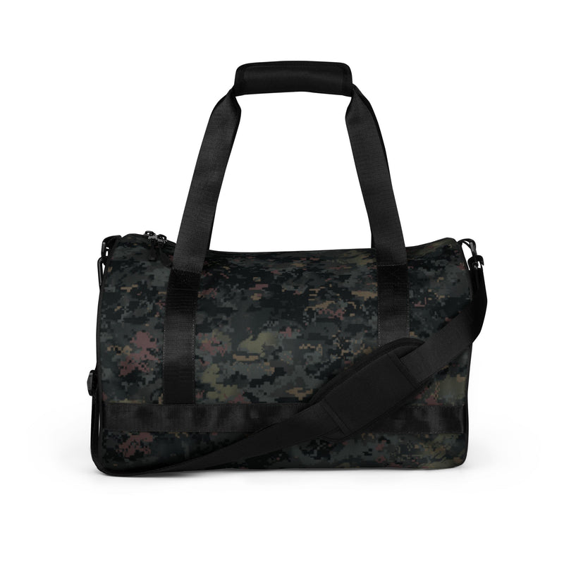 Digital Black Night Rust CAMO Gym Bag