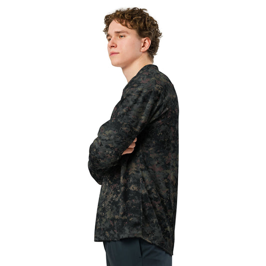 Digital Black Night Rust CAMO hockey fan jersey - 2XS - Hockey Jerseys