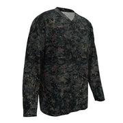 Digital Black Night Rust CAMO Unisex Hockey Fan Jersey