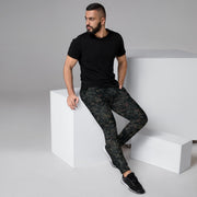 Digital Black Night Rust CAMO Mens Joggers - XS - Men