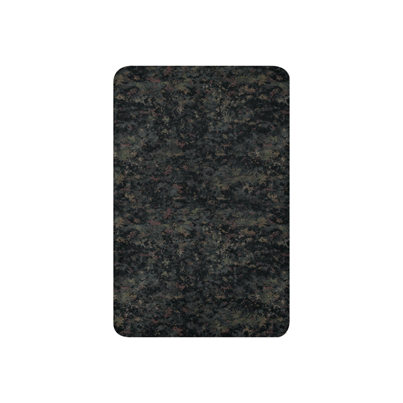 Digital Black Night Rust CAMO Sherpa Blanket