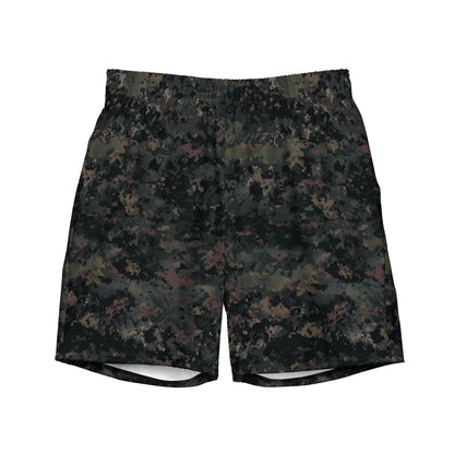 Digital Black Night Rust CAMO swim trunks - Mens Swim Trunks