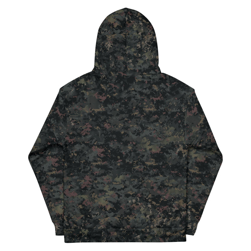 Digital Black Night Rust CAMO Unisex Hoodie