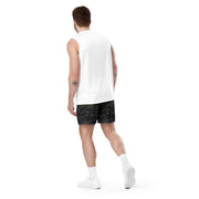 Digital Black Night Rust CAMO Unisex Mesh Shorts